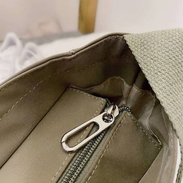 Lærredstaske Tote Skuldertasker SORT Black