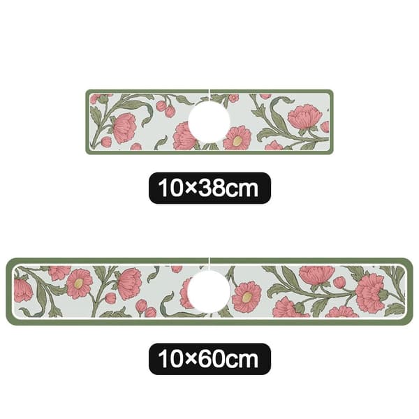 Vandhane Drænmåtte Skridsikret absorberende pude E-10X38CM E-10X38CM E-10X38cm