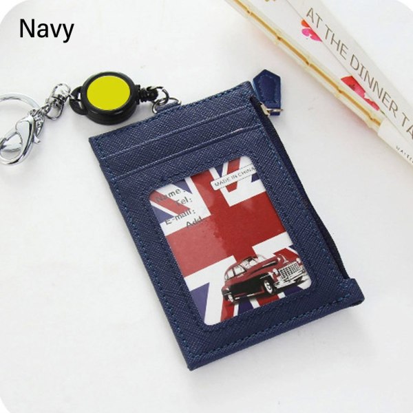 ID-kort Clip Badge Holder NAVY navy