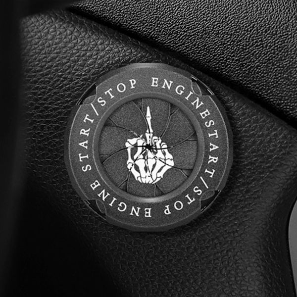 Onekey Start Stop Button Cover Bilinredning 2 2 2