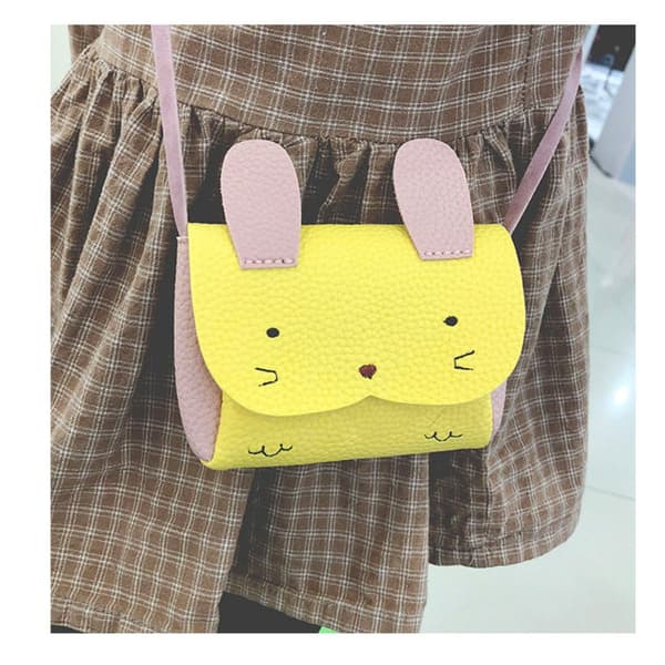PU Læder Crossbody Messenger Tasker GRÅ Gray