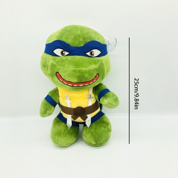 Ninja Turtles plyschdocka BLÅ 1 1 blue 1-1