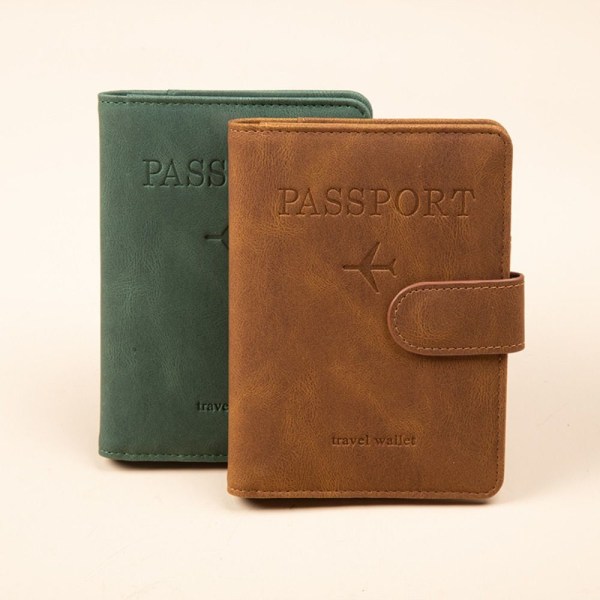 RFID Passholder Passport Bag GRÅ grey