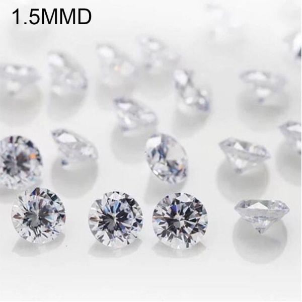 Aito Moissanite Diamond Mossanite Loose Stone 1.5MMD 1.5MMD 1.5mmD