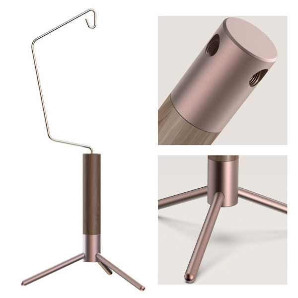Lett stativ Stativ Desktop Lys Stativ Fiske Hengende Holder