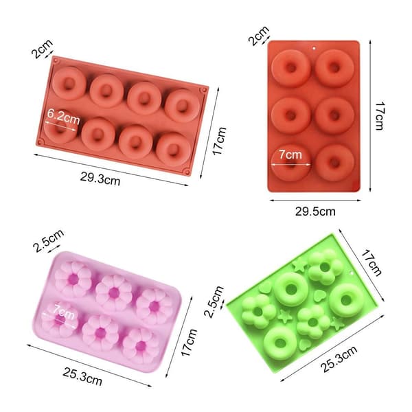 Silikone Donut Form Donut Forme 02 02 02