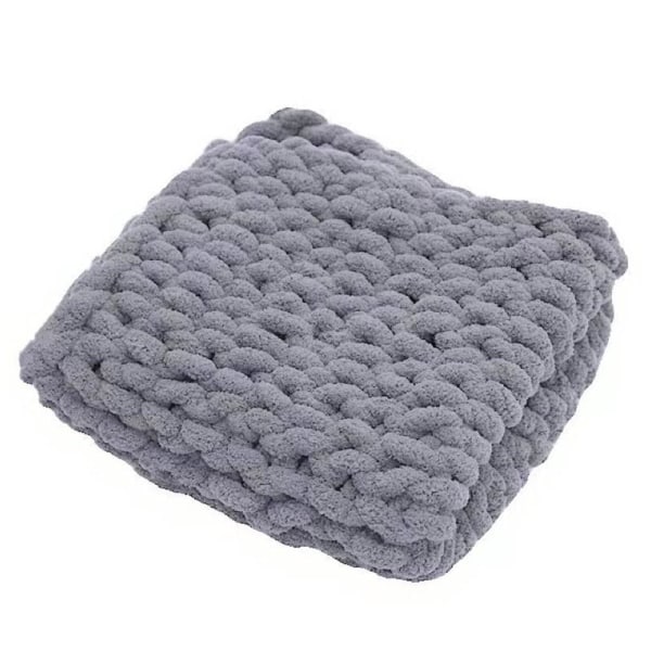 250g/Ball Virkat Garn Garn Kula GRÅ Grey