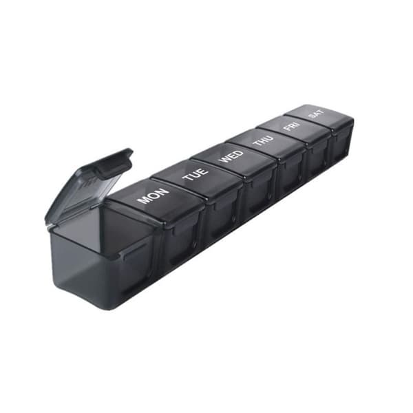 Case Pillbox SVART Black