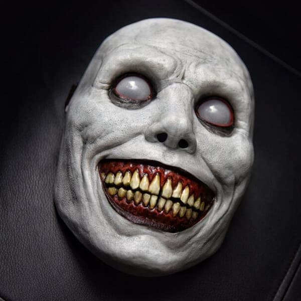 Skrämmande Mask Skräck Halloween grå