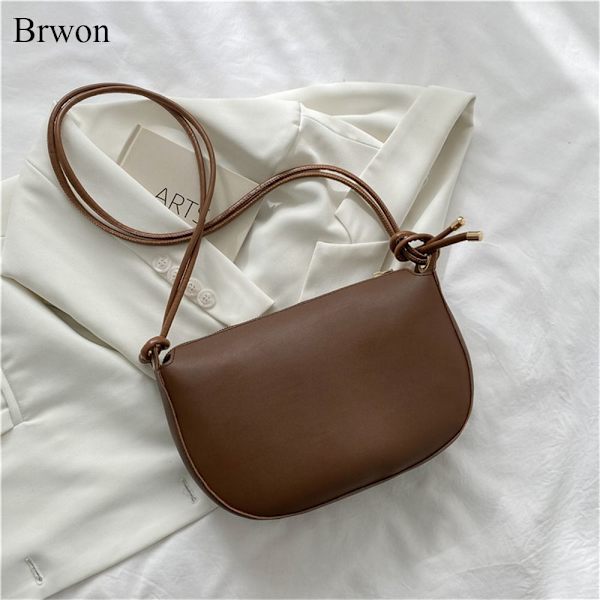Skuldertaske Crossbody-taske BRUN brown