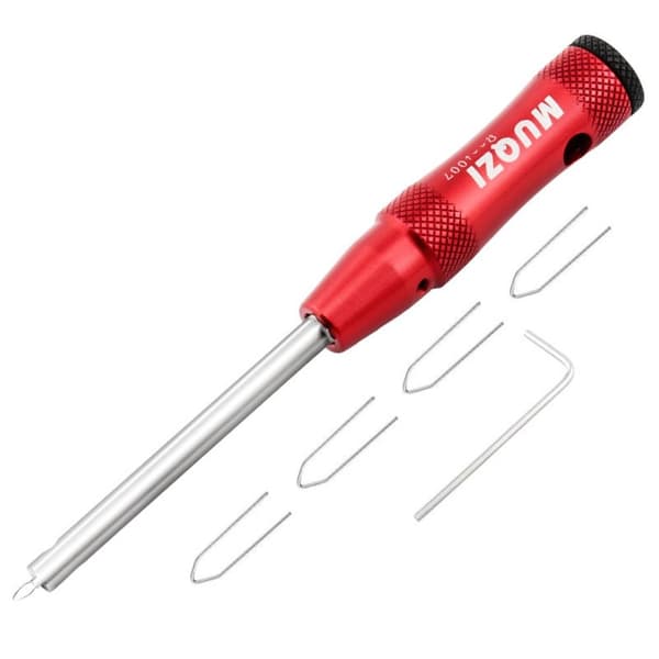 Spoke Nipple Driver Tool Cykel Spoke Nipple Removal SORT SORT Black