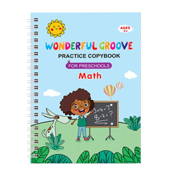 Kopioi kirjat Piirustuslelu MATH MATH Math