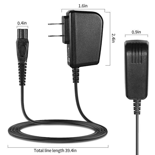 Barbermaskiner Lader Elektrisk barbermaskin Adapter EU EU EU