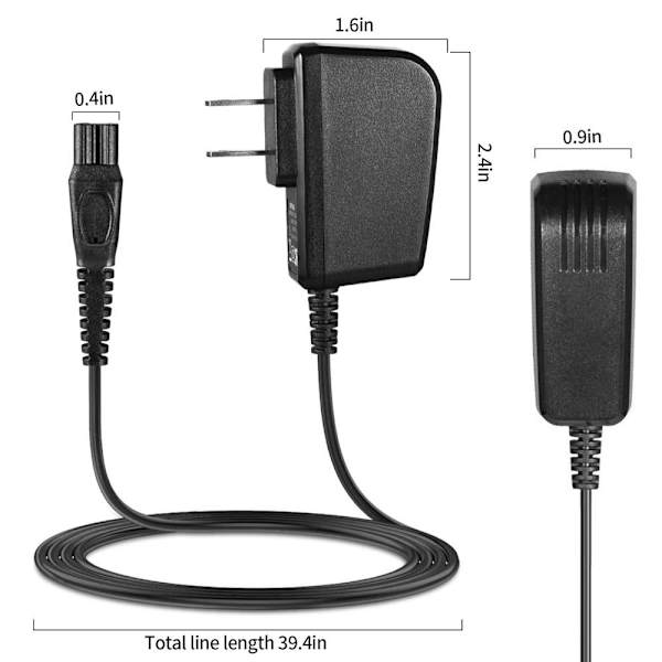 Barbermaskiner Lader Elektrisk barbermaskin Adapter UK UK UK