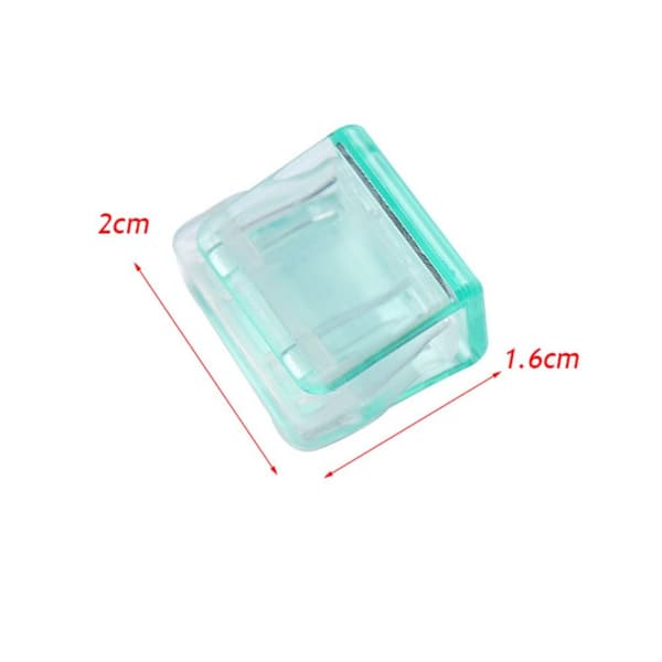 20 STK Brev Papirclip Push Clip BLÅ Blue