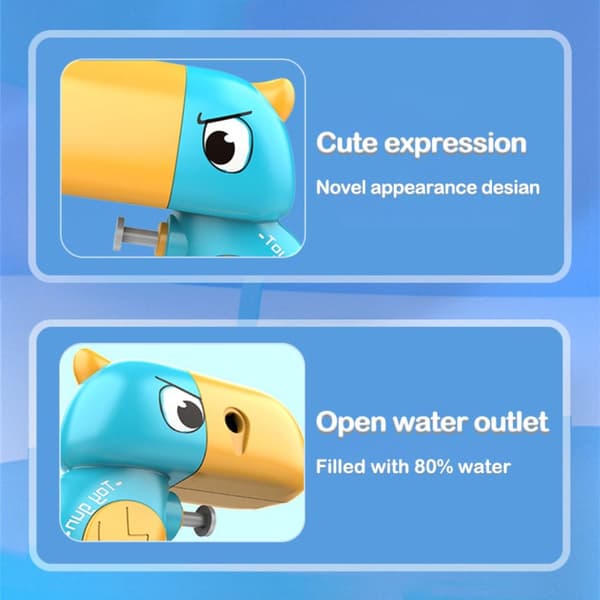 2 STK Toucan Water Gun Shooting Water Gun E E E