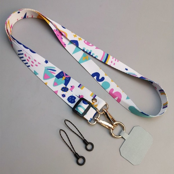 Crossbody Cell Phone Lanyard Mobiltelefonstrop D D D