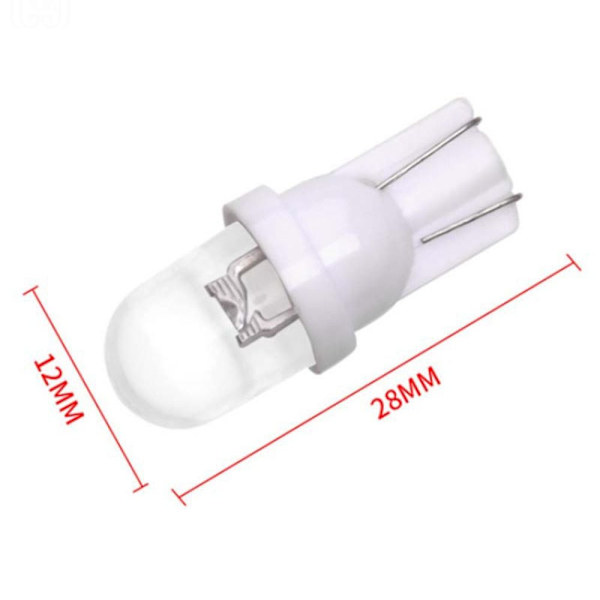 30 kpl T10 Light rekisterikilven lampun vaihtopolttimo