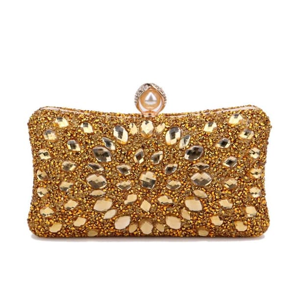 Kvällsväskor Clutchväska GULD MULTICOLOUR GULD MULTICOLOUR gold multicolour