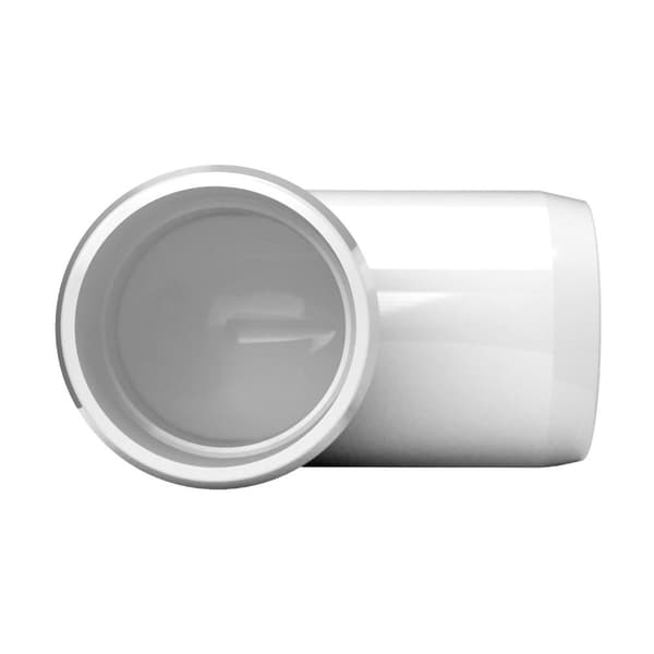 4 stk Albue PVC Fitting PVC Fitting Connector Hjørne Fitting