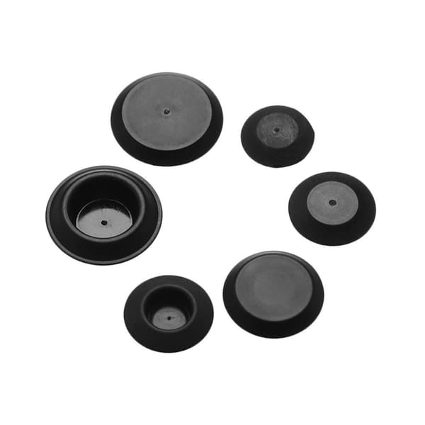 141 kpl Reikätulpat Button Metal Plug Plug -valikoima