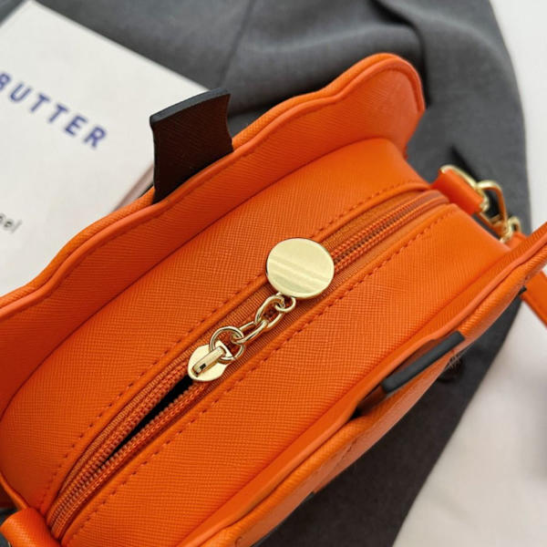 Pumpkin Crossbody Bag Underarm Håndtaske 4 4 4