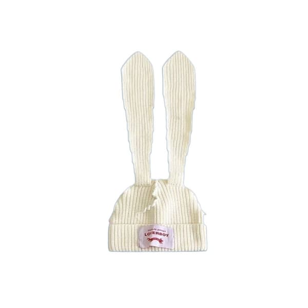 Skullies Beanie Long Ear Hat BLÅ blue