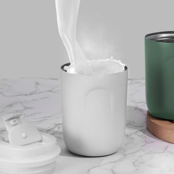 Mini Kaffekop Vandflaske SORT black