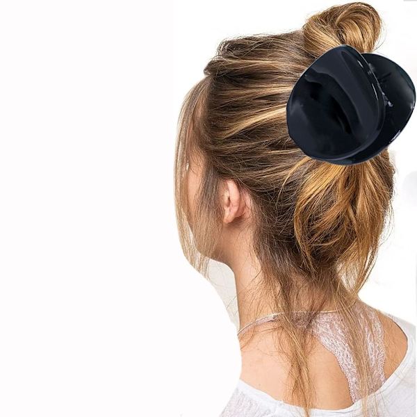 Hair Claw Clip Mini Grip Clip SVART 1 1 Black 1-1