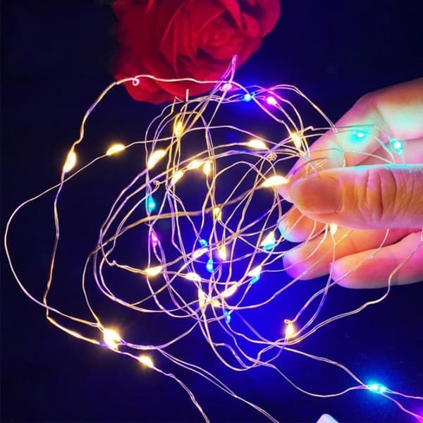 5/10/20M LED String Lights Koppar Silver WARM WHITE 5M50LED Warm White 5M50LED-5M50LED