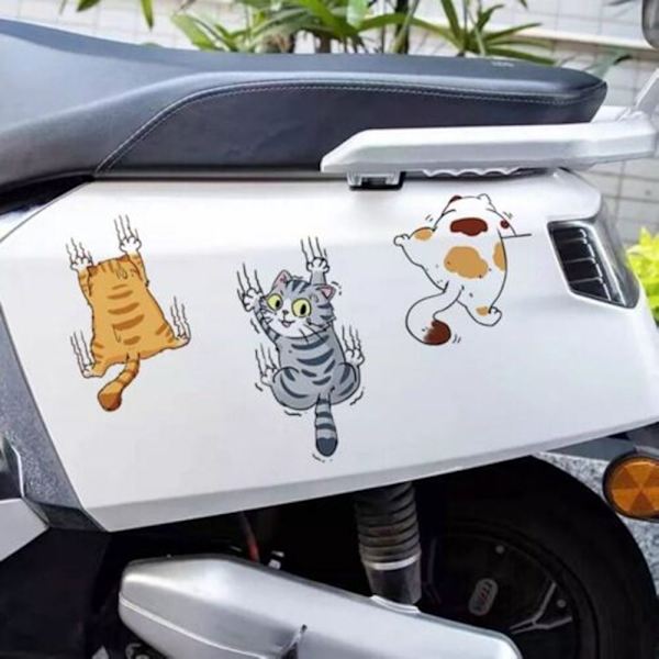 3kpl Cat-ajoneuvotarrat Cat-autotarra L L