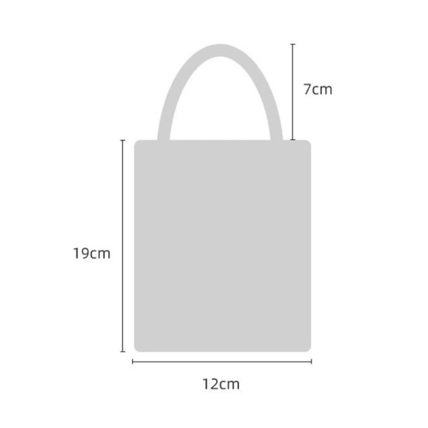 Knit Handbag Knot Wrist Bag 5 5 5