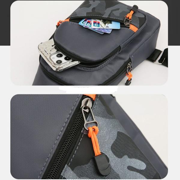 Herre Sling Bag Crossbody Taske SORT black