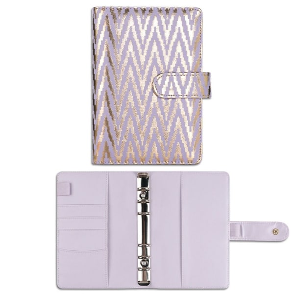 Budget Binder Money Organizer för kontanter ENDAST SVART SKAL ENDAST black only shell-only shell