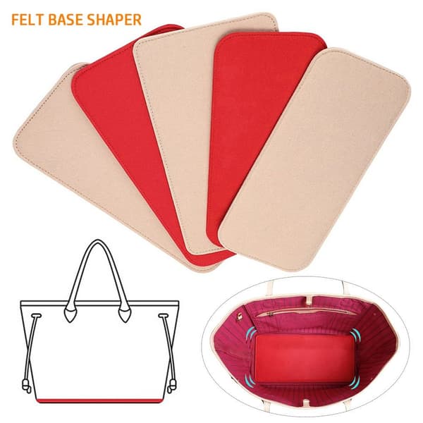 Filtbase Shaper Tote Bag Bunnstøtte RØD M red M