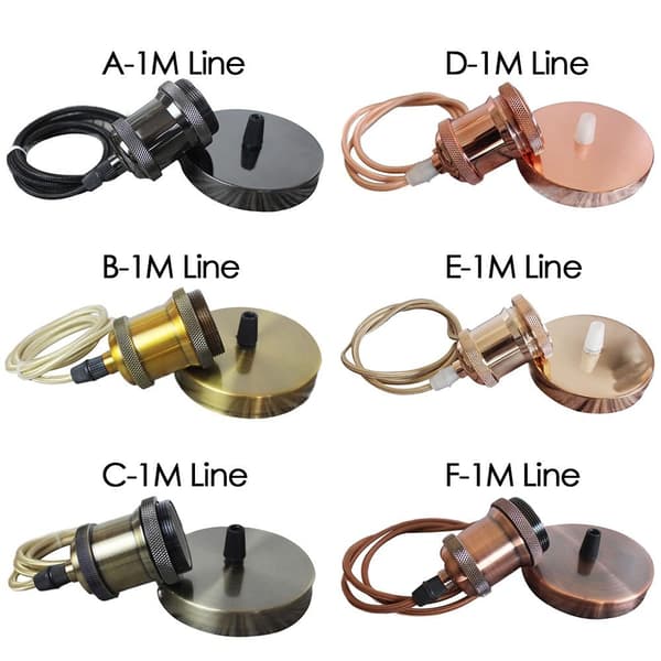 Taklampshållare Hängande Rose Lamp Fitting E-1M LINE E-1M Line