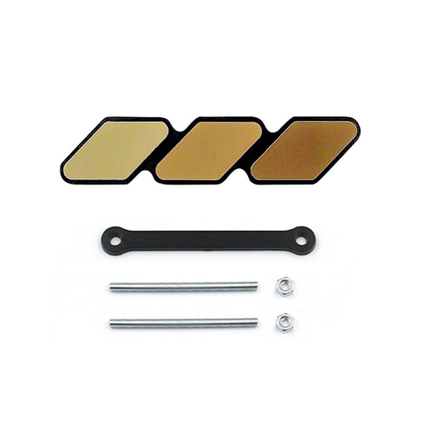 3 Grillemblem HVIT White