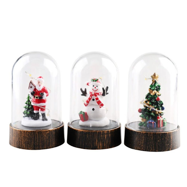 Christmas Led Snowman Natlampe JULLEMANN Santa Claus