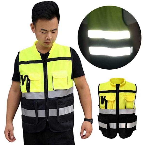 Reflexväst Färgmatchande Säkerhetskläder XXXXL XXXXL XXXXL