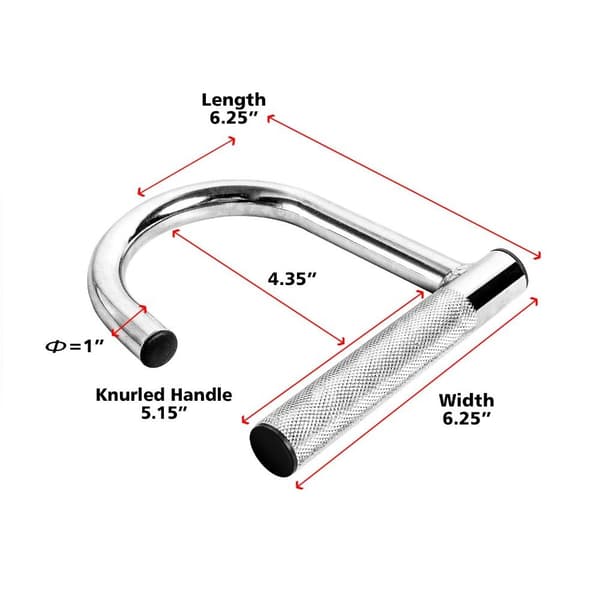 2 stk metallbåndhåndtak Pull Up Håndtak Stretch Attachment