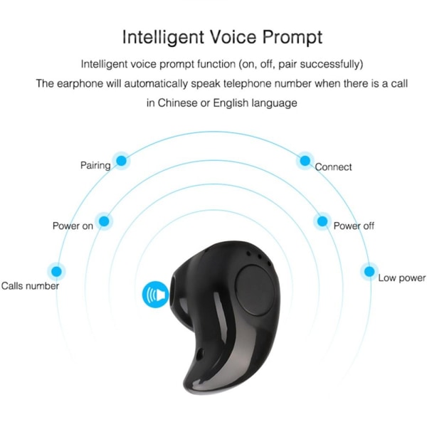 Trådløse hodetelefoner Bluetooth med mikrofon SORT SORT Black