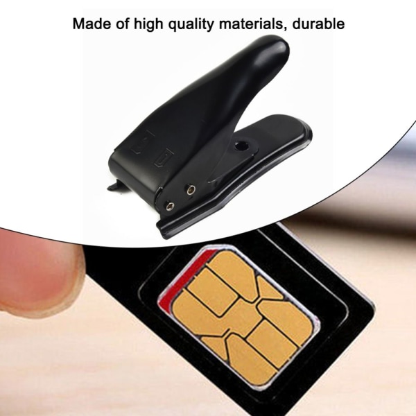 Dobbel SIM-kutter Micro SIM-kortklipper Mikrokortkutter