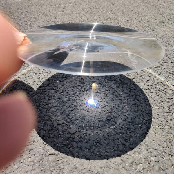 1 st Fresnel Lins Akryllins Optisk 3D-lins