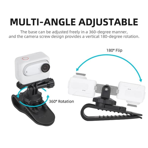 Bil Solskjerm Kamera Mount Bracket Holder black