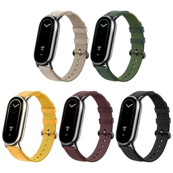 Nylon stropp armbånd BRUN brown
