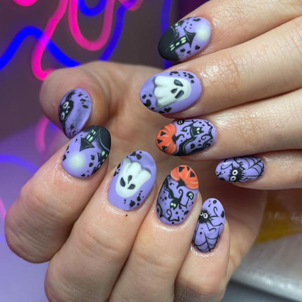 Mandlar Fake Nails False Nail SN071 SN071 SN071