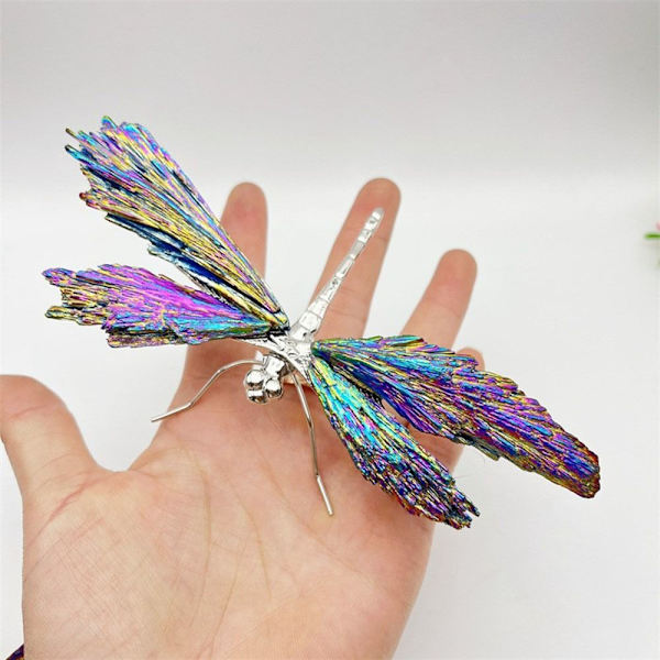 Aura Tourmaline Kyanite Dragonfly Butterfly ja Dragonfly D