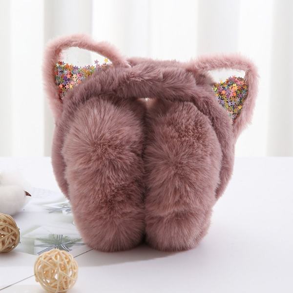 Korvanlämmitin Taitettava cover KISSA KORVAT-TUMMA PINK KISSA KORVAT-TUMMA Cat Ears-Dark Pink