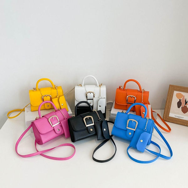 Crossbody Top Handle Laukut Single Olkalaukku ORANSSI orange