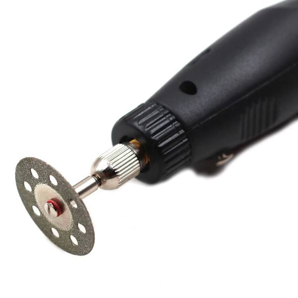 12 Stk Afskåret Hjulskrue Dorn 1/8 Tommer Skaftholder til 12PCS